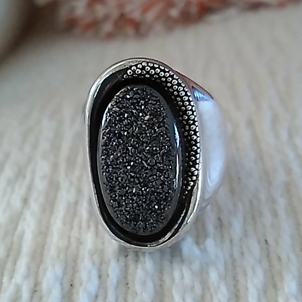 Michael Dawkins Druzy Ring
